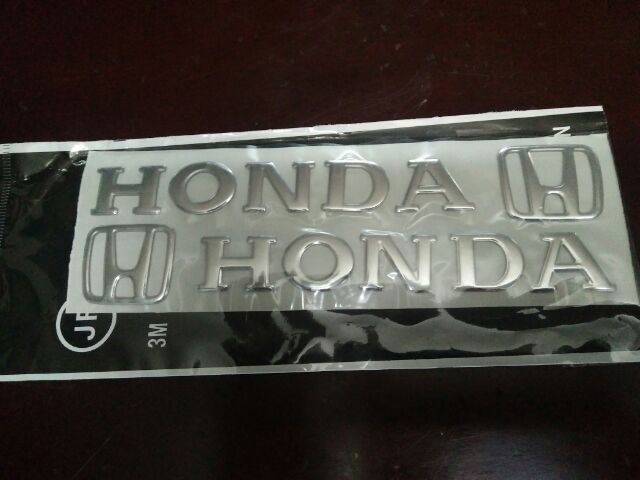 Bộ chữ nổi honda crôm bóng nhập Thái dài 20 cm
