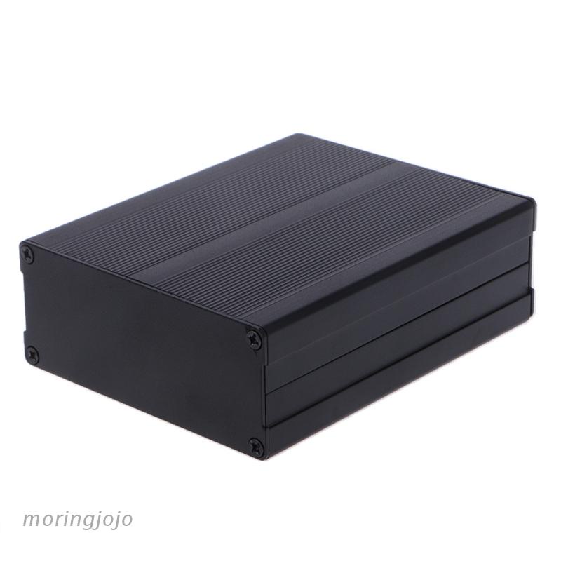 Hộp nhôm đựng linh kiện điện tử màu đen cỡ 120x97x40mm DIY