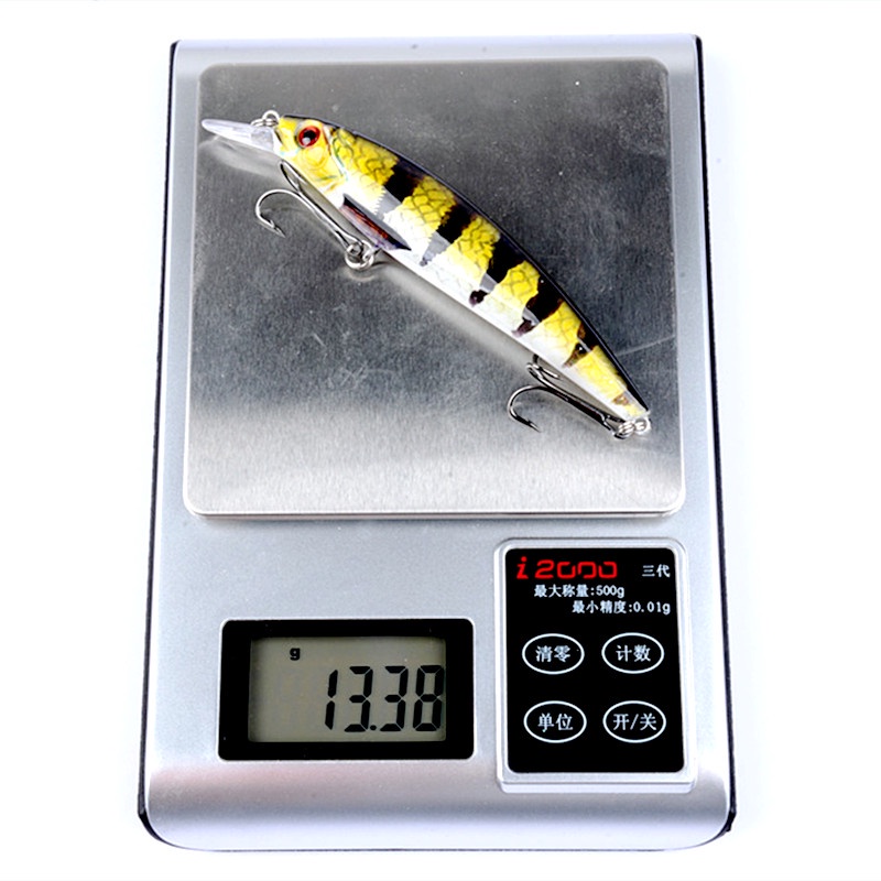 Mồi Câu Cá Giả 11cm / 13.4g Nhiều Màu Sắc