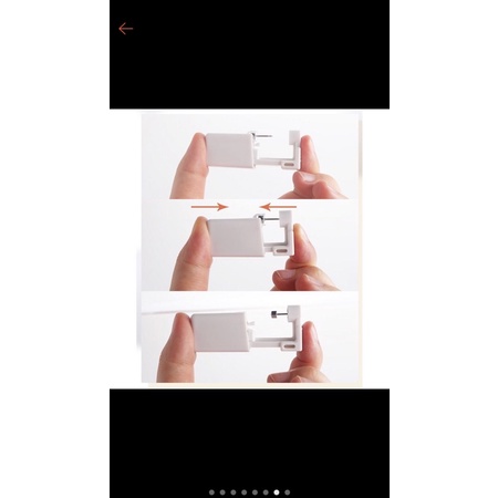 Bấm khuyên tai bi tròn vàng dùng một lần an toàn, tiệt trùng, tiện lợi, tự bấm tại nhà