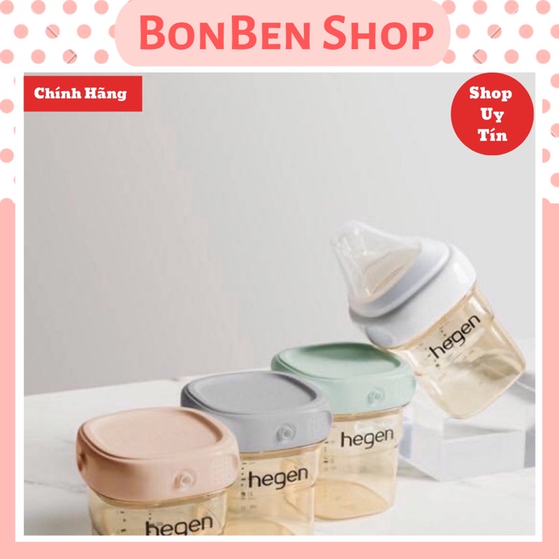 NẮP TRỮ BÌNH SỮA HEGEN FULL MÀU