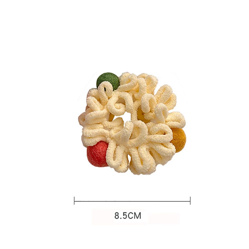 Dây buộc tóc hình cây lau nhà dễ thương phong cách Hàn Quốc cho nữ