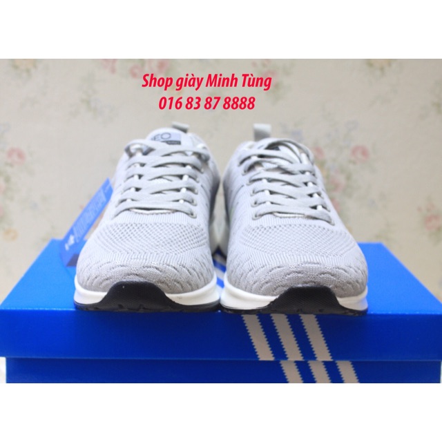 Giầy thể thao nam Adidas Neo màu ghi (ảnh thật + Video)