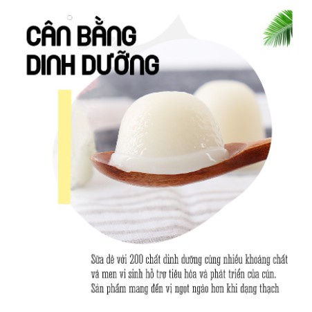 THẠCH SỮA DÊ PUDDING DÀNH CHO CHÓ MÈO - TREAT THƯỞNG