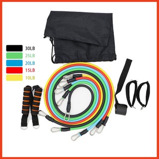 Bộ 5 Dây Ngũ Sắc Tập Full Body - Dụng Cụ Tập Gym