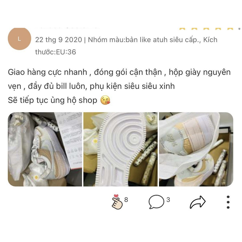 Giày thể thao nữ Hoa Cúc đế cao giày sneaker af shado phiên bản giới hạn G DRAGONN CAMSTORE  Hàng mới về hottrend 2020 | BigBuy360 - bigbuy360.vn