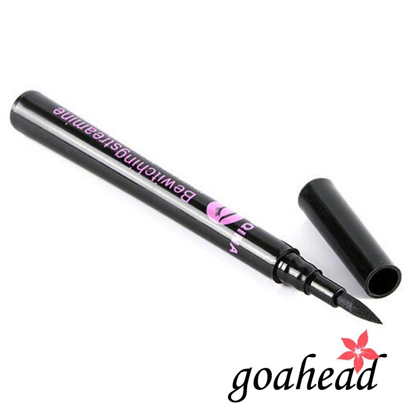 ☞❀❤♕GOAMakeup Black Waterproof Eyeliner Liquid Eye Liner Pen Pencil Beauty Cosmetic Eye Liner | BigBuy360 - bigbuy360.vn