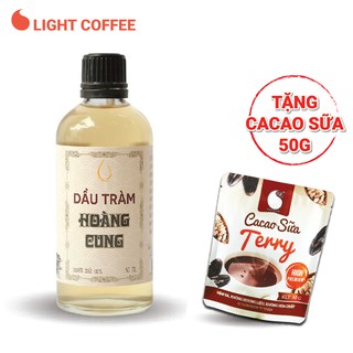 Dầu tràm nguyên chất Hoàng Cung - Dầu tràm Huế - 50ml (chai thủy tinh)