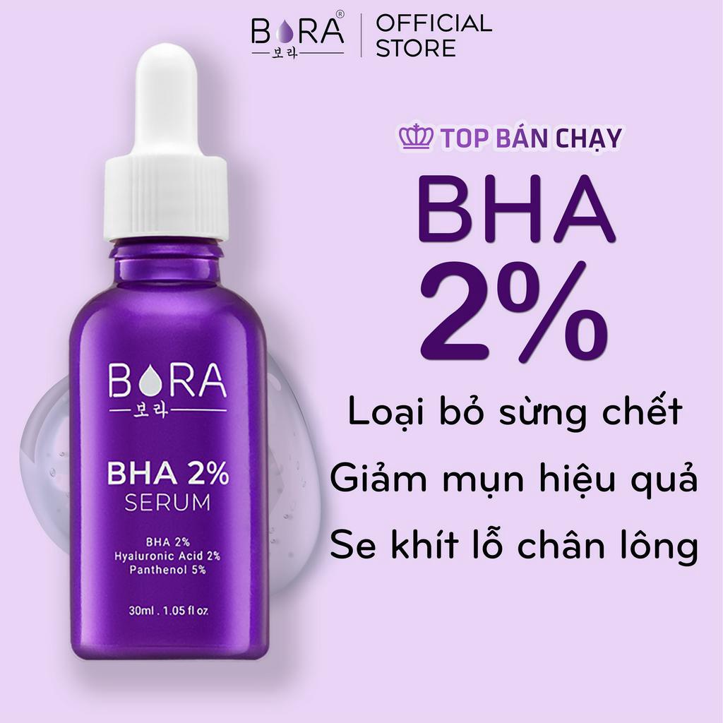 Treatment Serum Tinh Chất BORA Dưỡng Trắng Da Cấp Ẩm Ngăn Ngừa Mụn Se Khít Lỗ Chân Lông Lọ 30ml