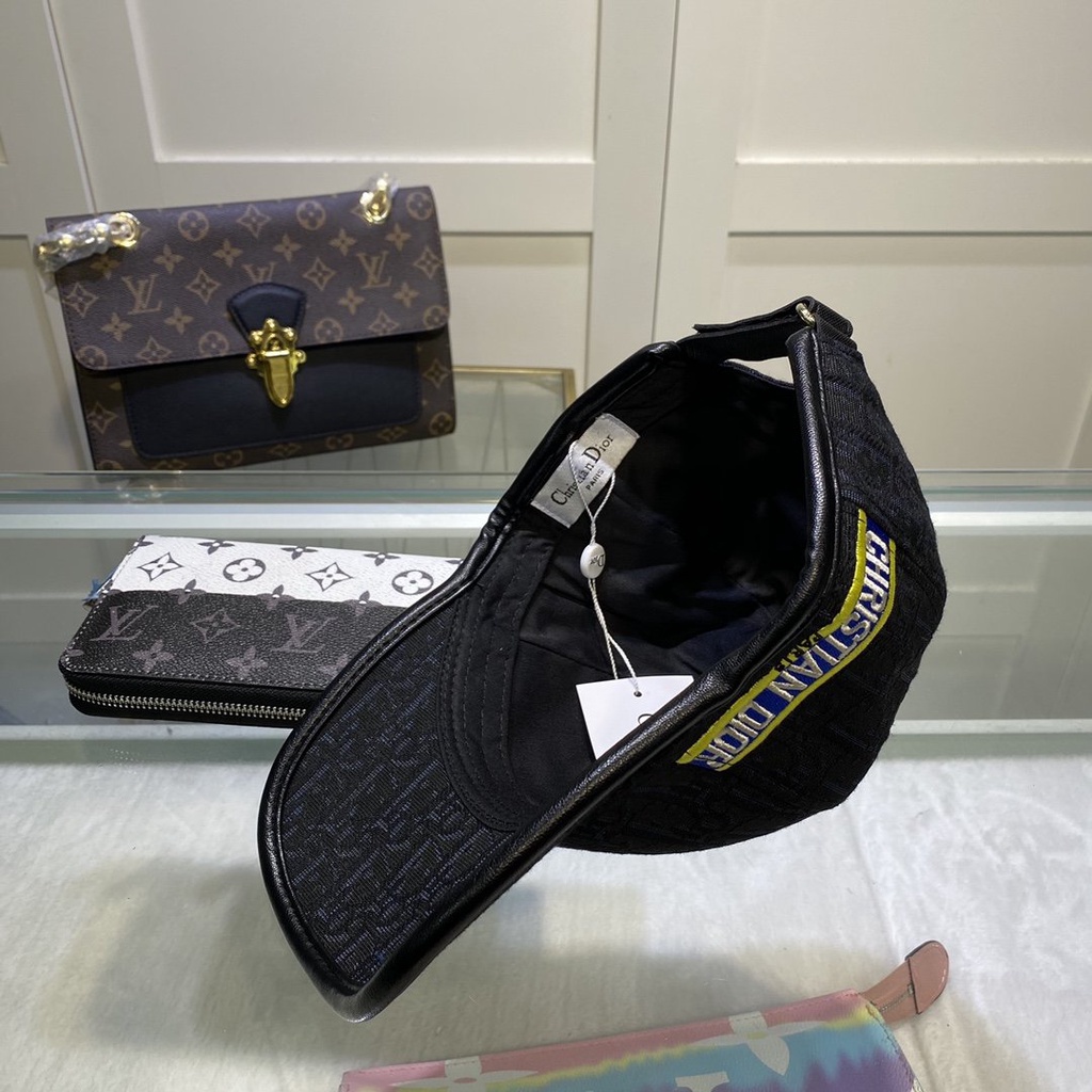 Mũ Lưỡi Trai Thêu Họa Tiết Dior Cổ Điển 2022 Thời Trang Chất Lượng Cao Cho Nam Nữ 1