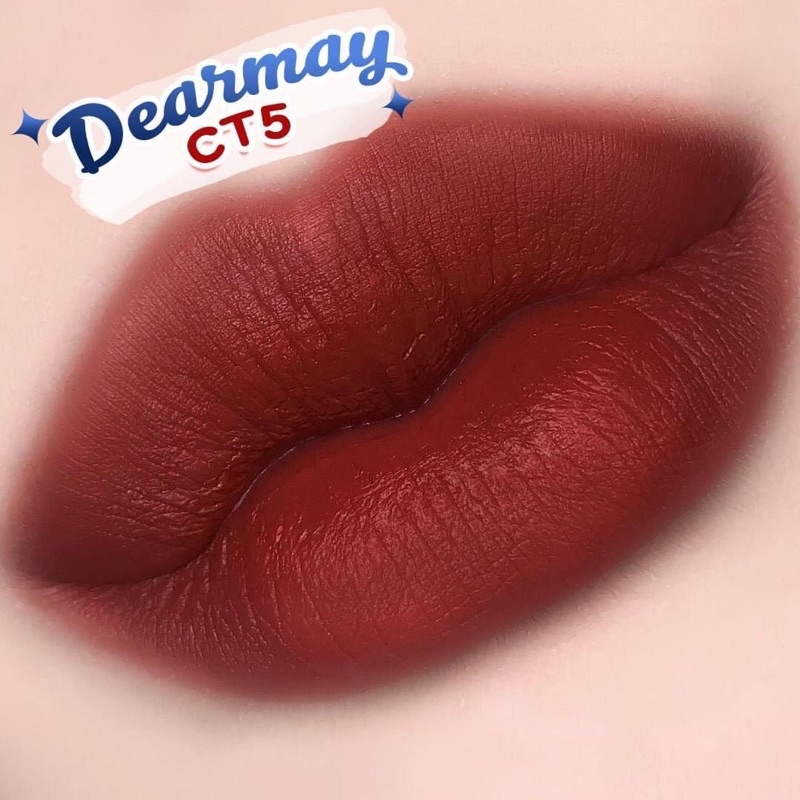 |SALE XẢ BỎ MẪU| SON KEM LÌ DEARMAY CALIFORNIA CHERRY