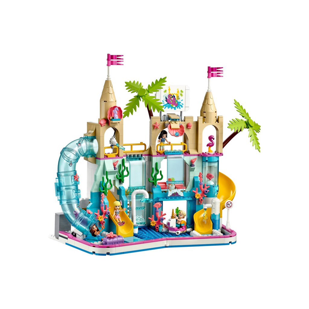 Lego Friends - 67032 ( Xếp Hình Công Viên Trượt Nước 603 Mảnh ) lego bé gái
