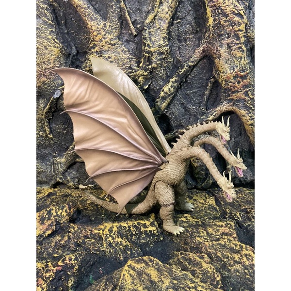 Mô hình quái vật godzilla. king Ghidorah 1964. SHM.