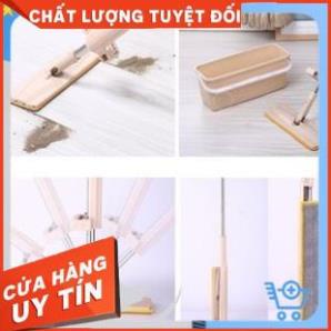 [ Bán Lẻ Giá Sỉ ] Chổi Lau Nhà, Cây Lau Nhà Thông Minh Tự Vắt Cực Kho Spin Mop Xoay 360 Độ, Tặng Kèm 2 Bông Lau Nhà