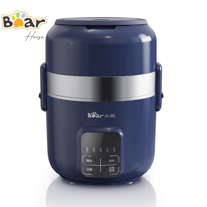 HỘP NẤU CƠM/ HÂM NÓNG/ GIỮ NHIỆT BEAR B20J1 3 TẦNG ĐA NĂNG 2L