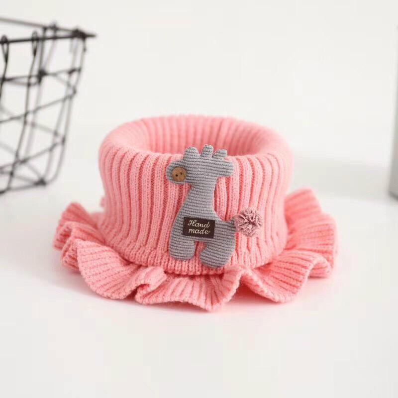 Khăn len ống quàng cổ cho bé 2-8 tuổi