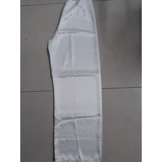 Hàng sẵn-QUẦN TRẮNG PHI BÓNG MẶC ÁO DÀI - ÁO BÀ BA