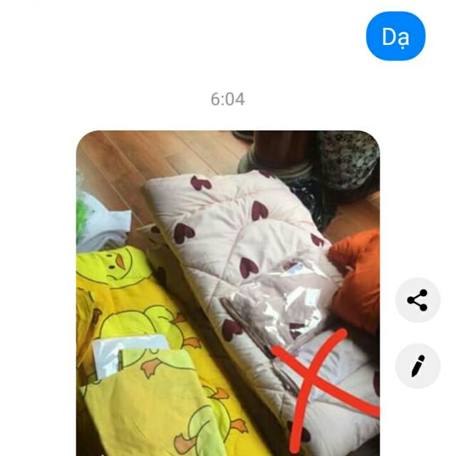 Set chăn phao 5 món