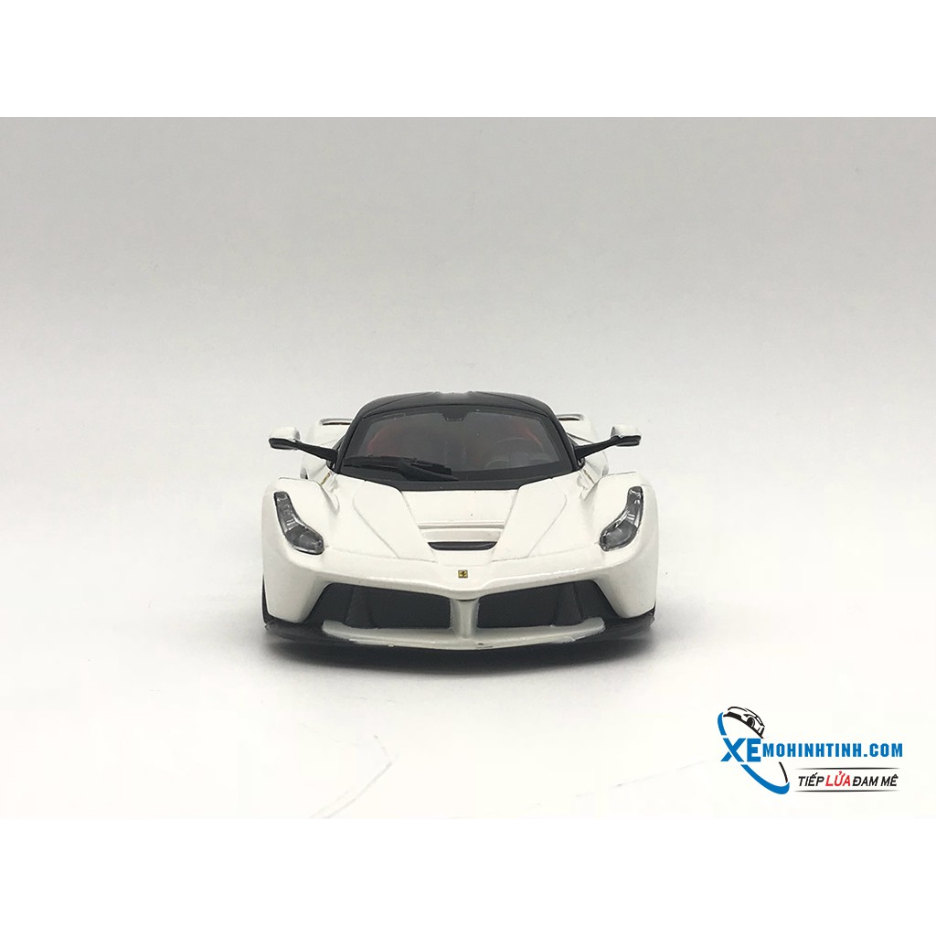 Xe Mô Hình Ferrari Laferrari 1:24 Bburago ( Trắng )