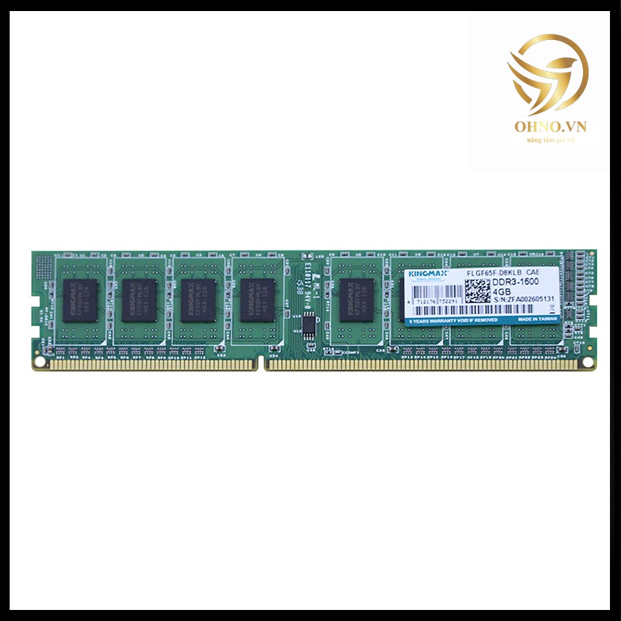 RAM Máy Tính Bàn PC DDR 3 4G & 8G Chính Hãng Viễn Sơn RAM KINGMAX Chính Hãng Tốc Độ Cao - OHNO VIỆT NAM