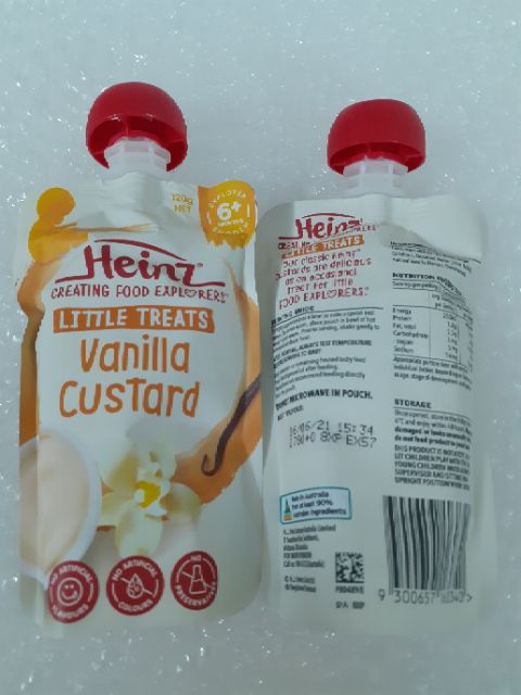  Váng sữa Heinz Custard của Úc gói 120g