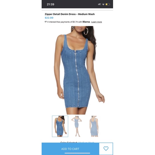 Đầm jeans denim dresses
