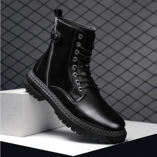 Giày Boot Nam Khóa Kéo COMBAT GN343