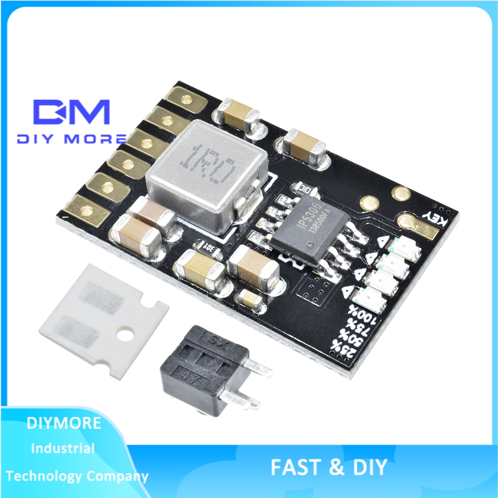 【READY STOCK】 5V 2A Sạc Xả Mô-đun 3.7V 4.2V Li-ion Battery Charge Boost Ban module