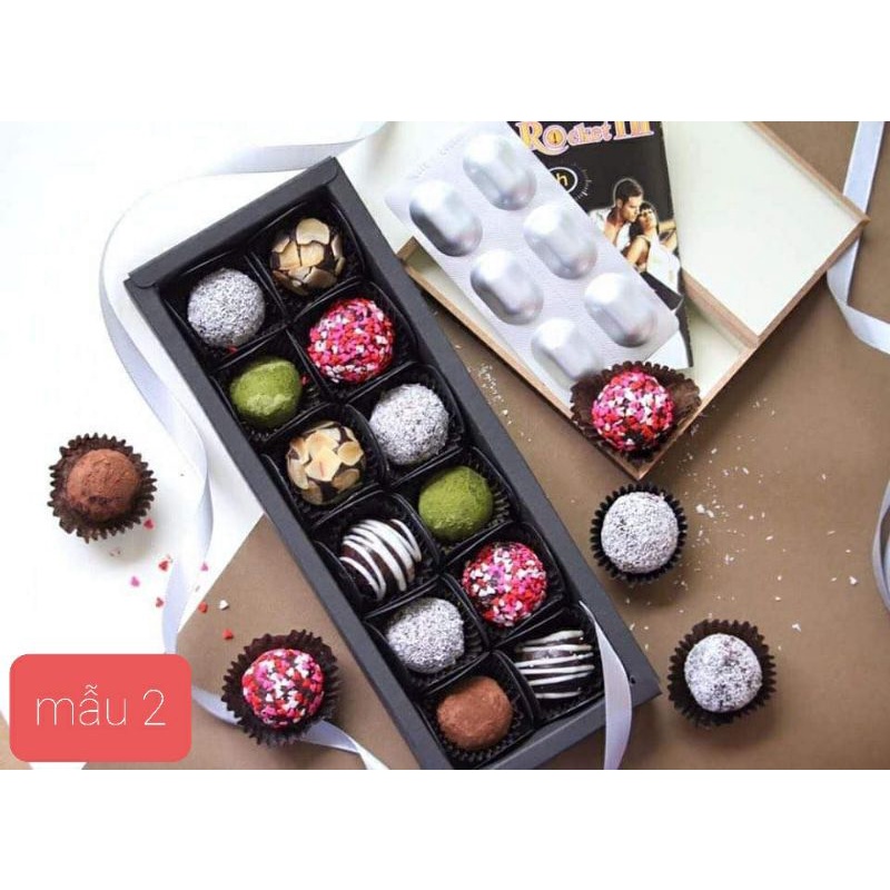 Socola Valentine, Socola tươi Truffle 18 18 viên cao cấp