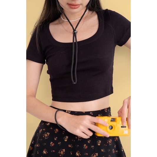 Áo croptop thun gân Fromyouth - Basic Croppie