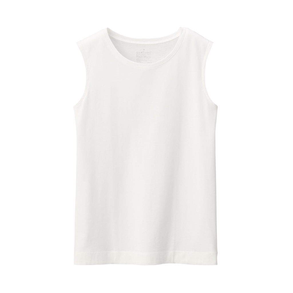 Muji Áo Ba Lỗ Cotton Rayon