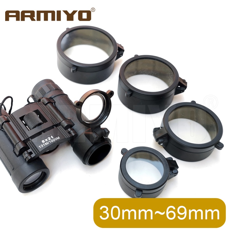 Armiyo Nắp Đậy Ống Kính Trong Suốt 30mm ~ 69mm
