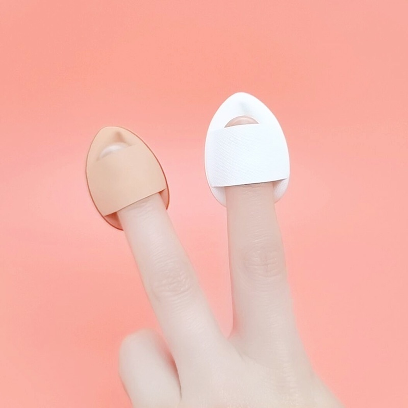 Mút Tán Kem Nền mini Che Khuyết Điểm Hình Giọt Nước mini Sử Dụng Ướt Và Khô