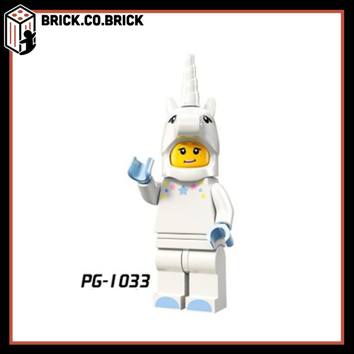 Non LEGO Nhân Vật Hóa Trang Kì Lân Tượng Nữ Thần Tự Do Medusa Đồ Chơi Lắp Ráp Mô Hình Minifigure PG8061