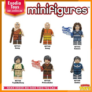 Xếp hình Minifigure nhân vật Avatar The Last Airbender Tiết Khí Sư Cuối Cùng - Đồ Chơi Lắp Ghép Sáng Tạo - KF6070