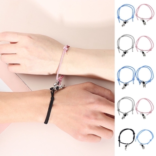 Set 2 Vòng Tay Nam Châm Cá Tính Cho Cặp Đôi