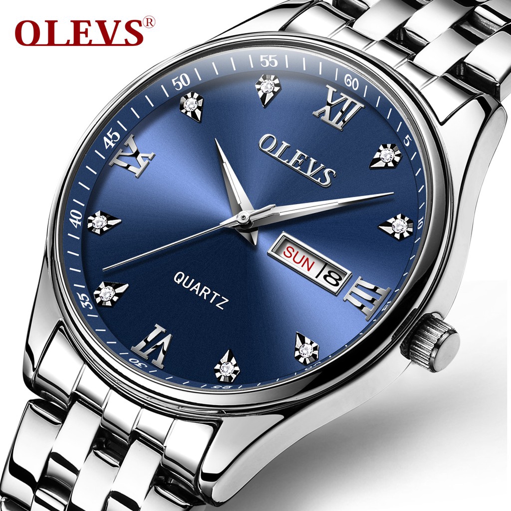 Đồng Hồ Đeo Tay OLEVS 5570 Chống Nước Thời Trang Sang Trọng Cho Nam | BigBuy360 - bigbuy360.vn