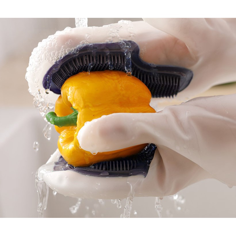 Găng Tay Silicone Đa Năng Chịu Nhiệt Tạo Bọt Siêu Bền 2021  EASYBUY