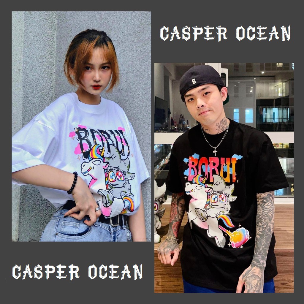 [FULLTAG CHÍNH HÃNG] Áo Thun BOBUI NGỰA UNICORN FULLTAG | Áo Thun COTTON 100% | CHUẨN CAO CẤP 1:1 LO