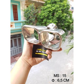 Chụp ống pô, ống xả cho ô tô -  xe hơi MS 15