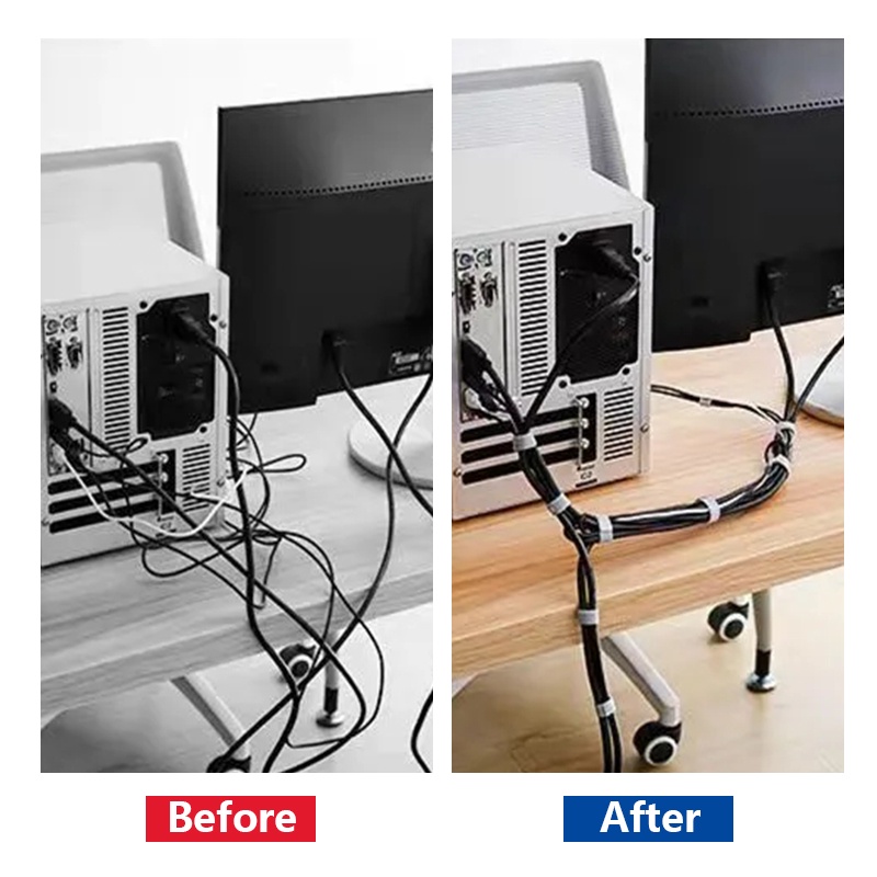 Cuộn Dây Dán Cố Định Dây Cáp Dài 5m