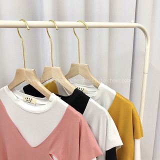 [ẢNH THẬT] Set gile cổ tim 3 màu