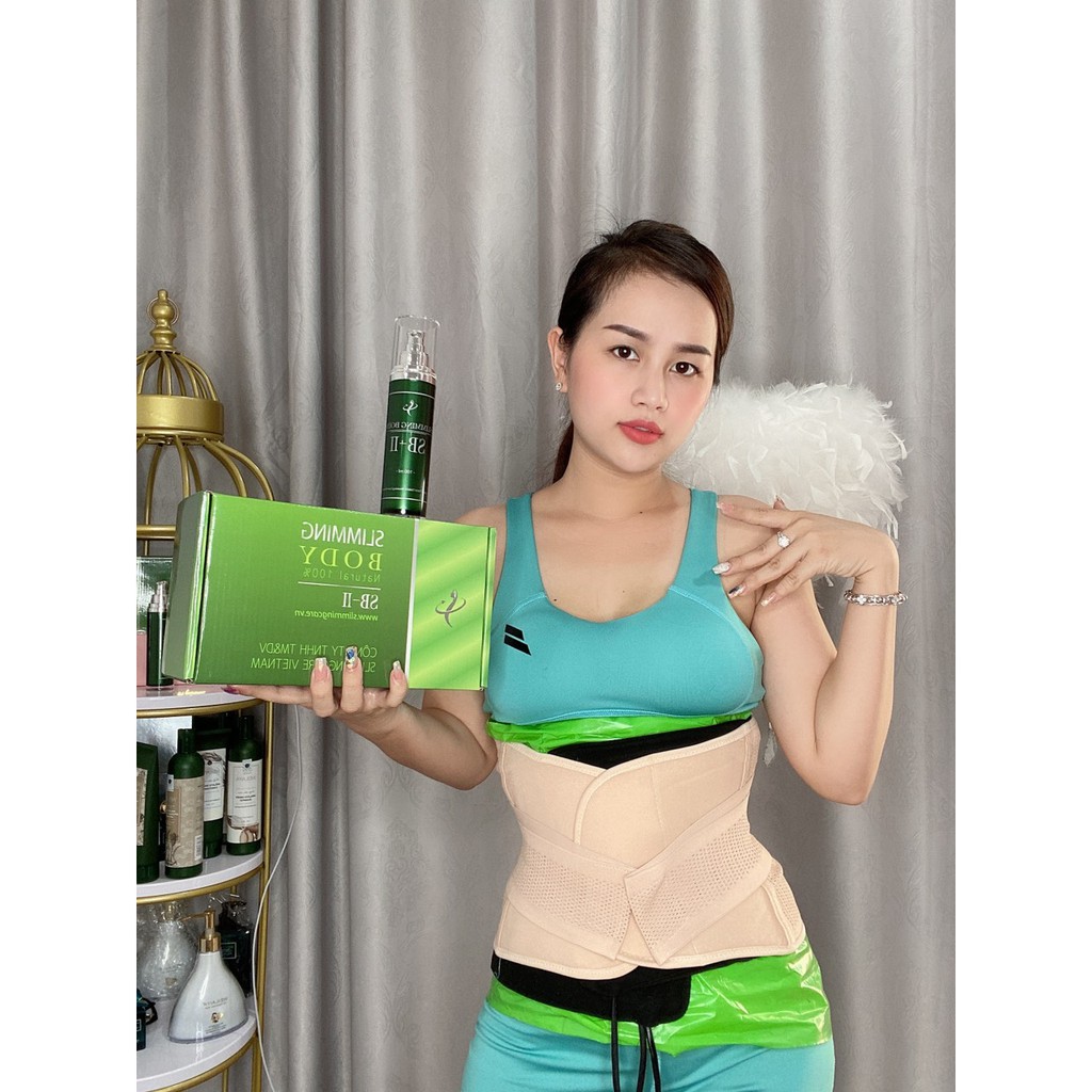 [Tặng kèm không bán] Đai nịt Slimming Care định hình vòng eo 100cm