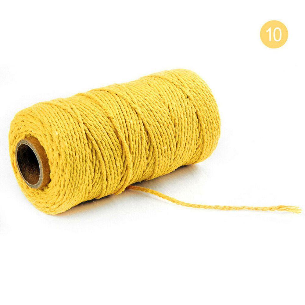 Cuộn Dây Thừng Cotton Dài 100m / 100Yard|Dây Vải Lanh Nghệ Thuật Thủ Công