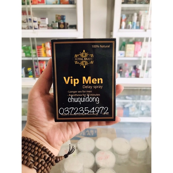 Vip men chai xịt chống xuất... hỗ trợ quý ông
