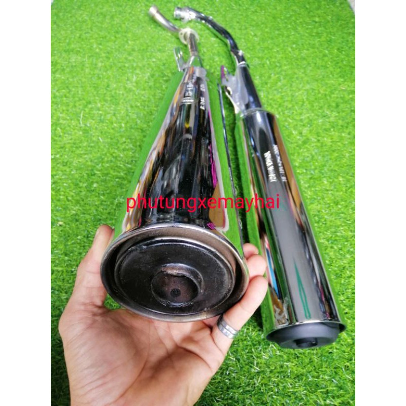 Pô wave 110 giả zin dành cho các dòng Honda wave alpha nhỏ và wave thái 110 lắp như zin không cần chế msp 0174