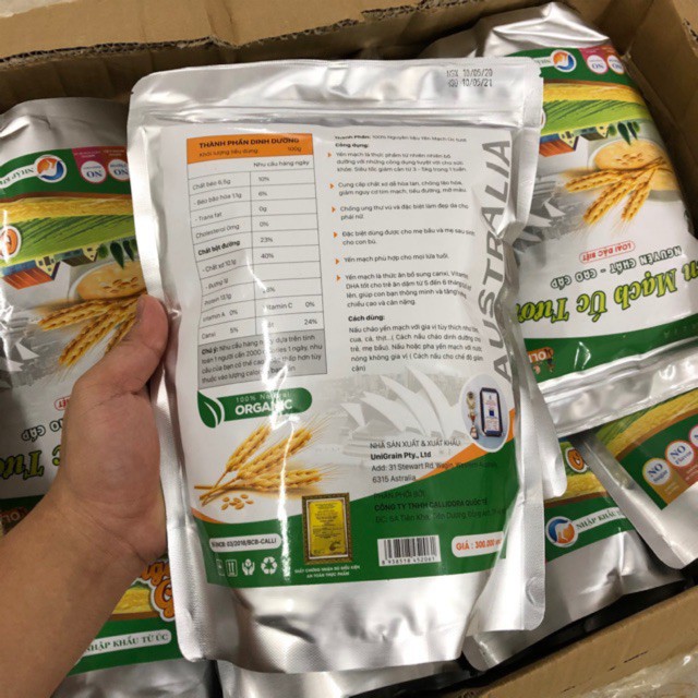 1 KÍ YẾN MẠCH ÚC TƯƠI GIẢM CÂN | BigBuy360 - bigbuy360.vn