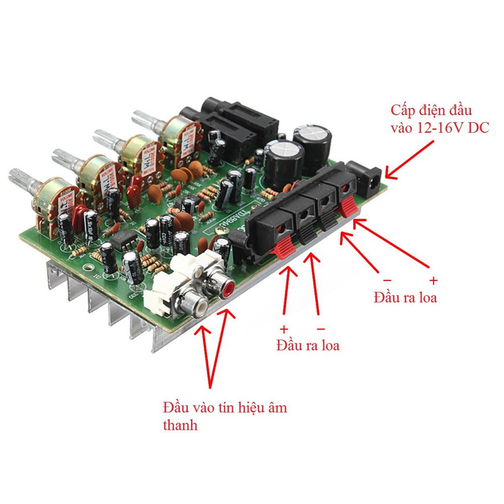 Mạch Khuếch Đại Micro Karaoke DX0809-TDA8946- 60W