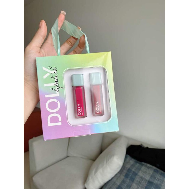Hot Trend  [ 05 Cam Tươi ] Son Kem Lì Dolly Super Matte Không Chì Màu Cam Tươi | BigBuy360 - bigbuy360.vn