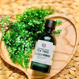 🍋 sữa tắm tea tree the body shop 250ml hàng chuẩn công ty 🍋